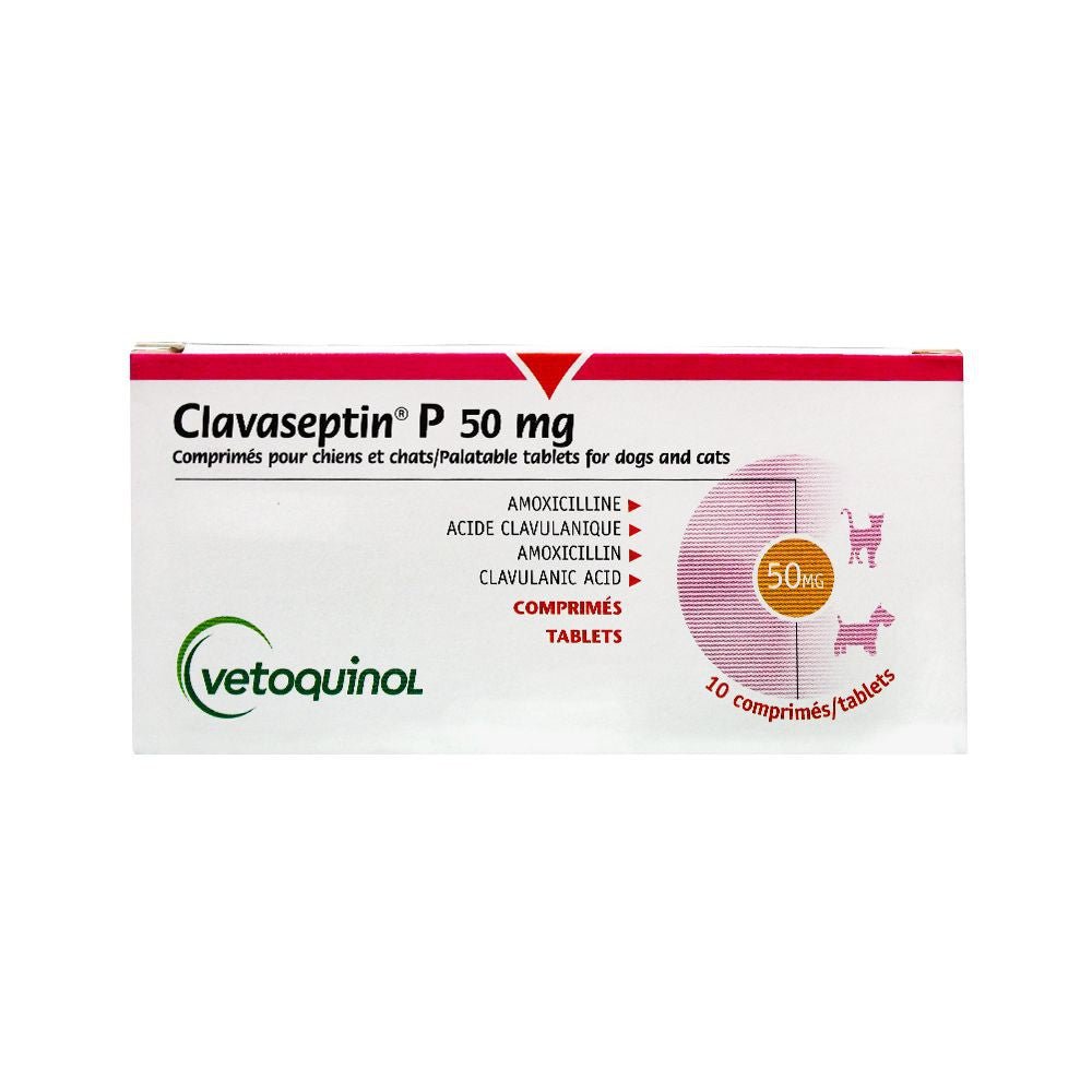 Clavaseptin 10 Comprimidos 50mg