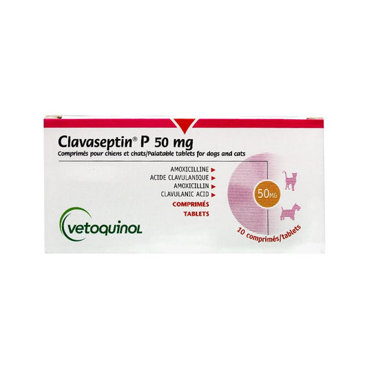 Clavaseptin 10 Comprimidos 50mg